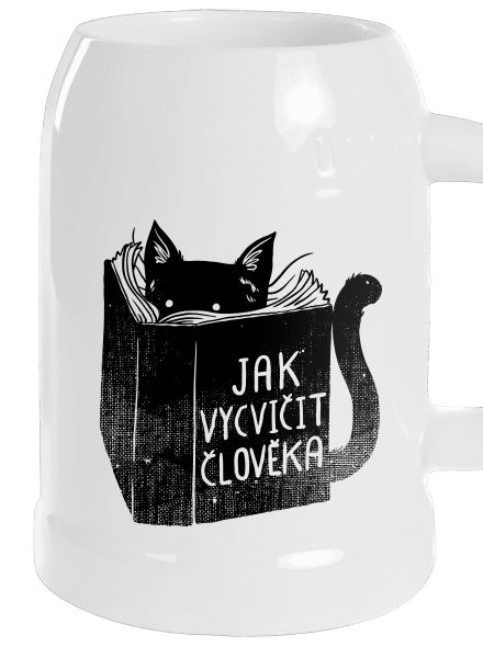 Povinná četba půllitr White