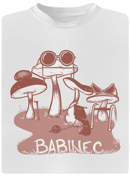 Babinec pánské sportovní tričko White