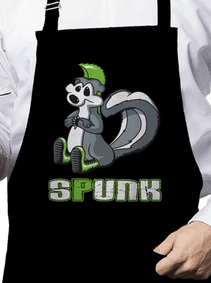 Spunk zástěra Black