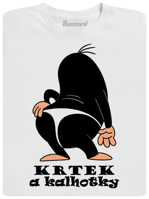 Krtek a kalhotky dětské tričko White