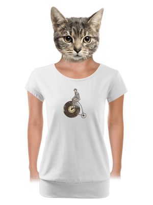 dámské tričko s lemem