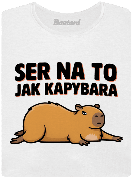 Jak kapybara dámské tričko premium White