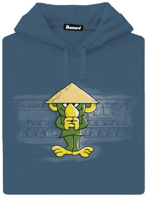 Dobí den dámská mikina klokanka Denim