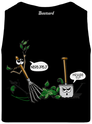 Hrabe ti? pánské tílko Black