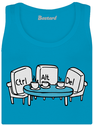 Nerozluční kamarádi dámské tílko klasické Blue Atol