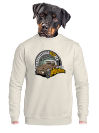 unisex mikina bez kapuce