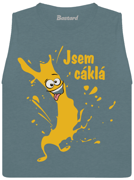 Cáklej dámské tílko volné Heather Deep Teal