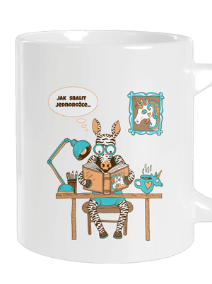 Jak sbalit jednorožce velký hrnek White