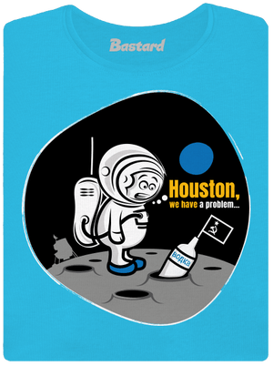 Máme problém dámské tričko s lemem Blue Atol