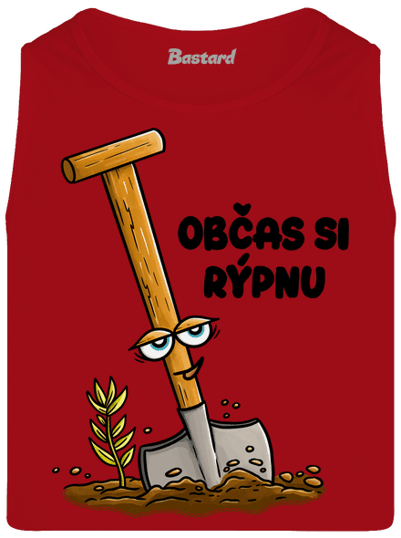 Občas si rýpnu pánské tílko Red