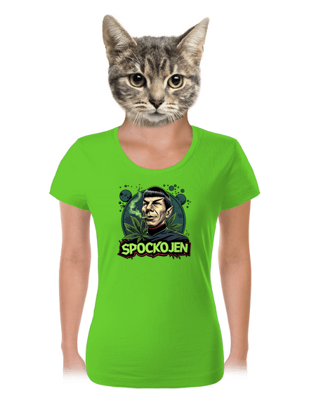 Spockojen dámské tričko Apple Green