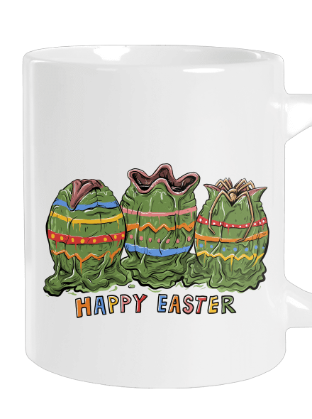 Happy Easter velký hrnek White