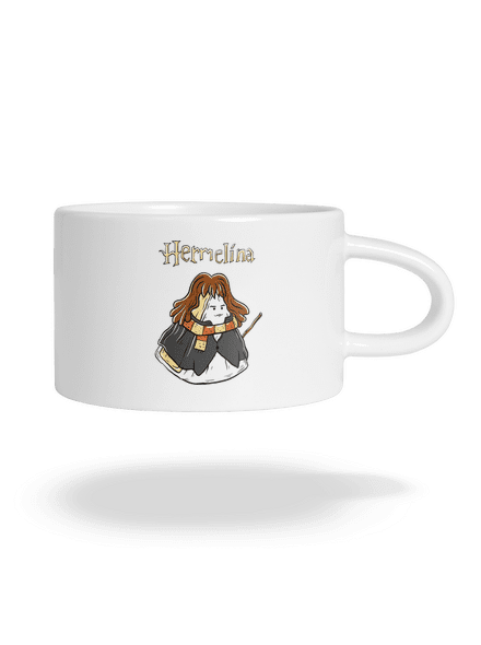 Hermelína hrnek makronka White