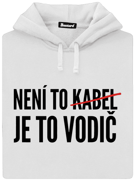 Je to vodič dámská mikina klokanka White