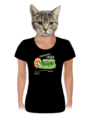 Velikonoční ležák dámské tričko Black