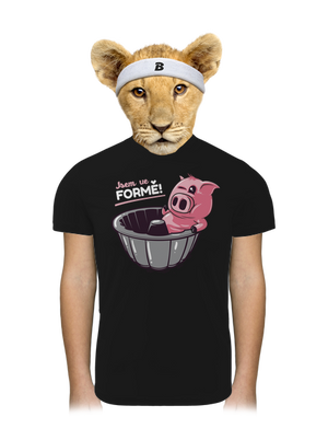 Ve formě dětské sportovní tričko Black