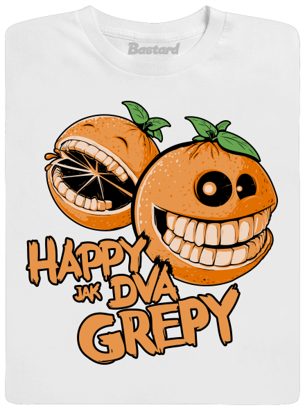 Happy grepy dětské tričko White