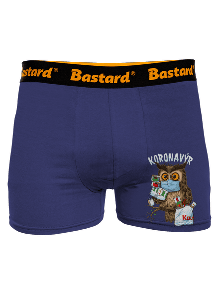 Koronavýr boxerky Blue Navy