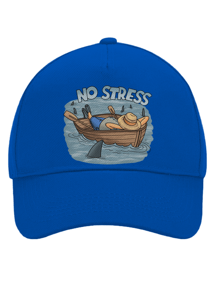 No stress kšiltovka baseballka Bright Royal