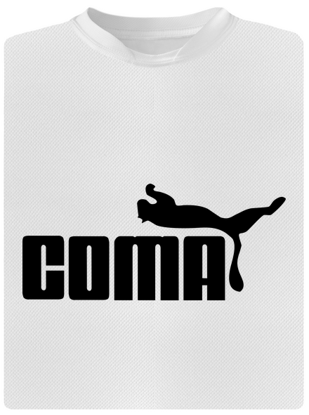 Coma pánské sportovní tričko White