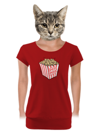 dámské tričko s lemem