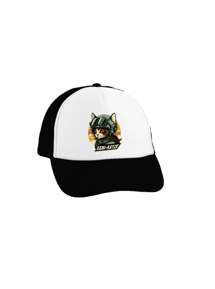 Kami-Katze kšiltovka truckerka Black cap