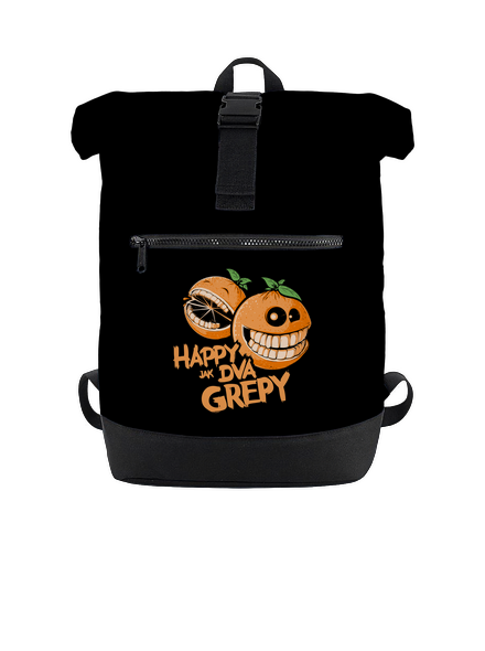 Happy grepy batoh Black