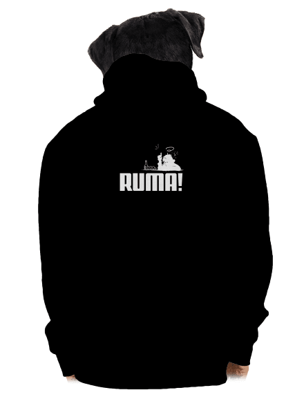 Ruma pánská mikina na zip Black