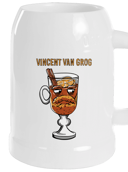 Vincent van Grog půllitr White