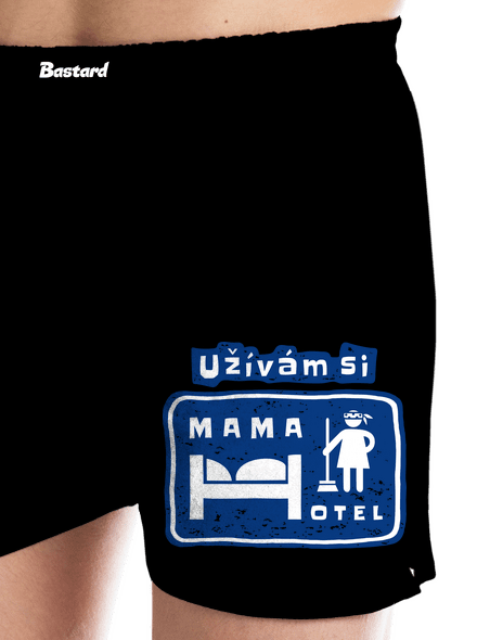 Mama Hotel pánské trenky Black