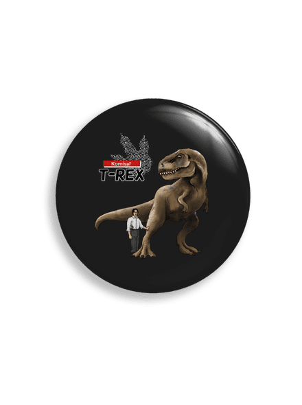 Komisař T-Rex placka uni