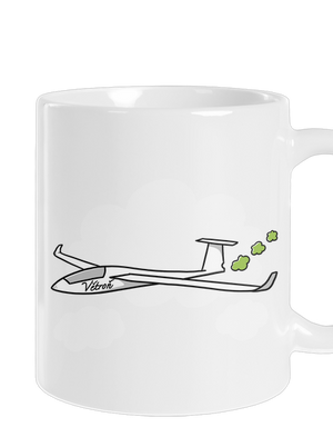 Větroň klasický hrnek White