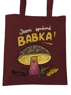 Babka a hříbeček taška Chocolate
