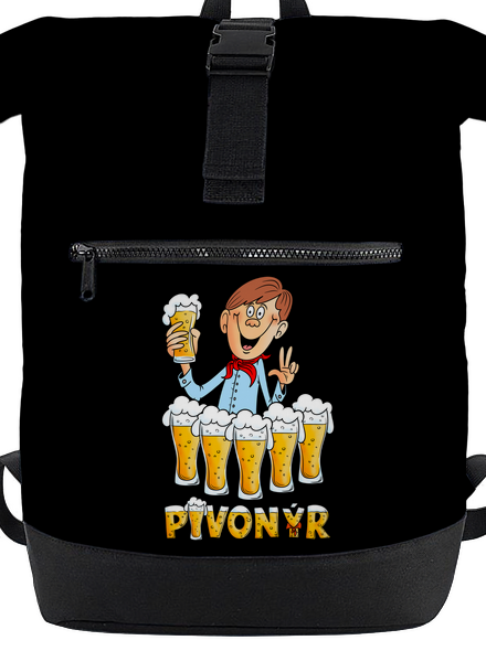 Pivonýr a pivonýrka batoh Black