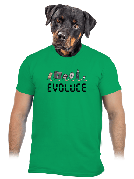 Evoluce úložiště pánské tričko Kelly Green