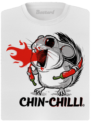 Chinchilli dámské sportovní tričko White