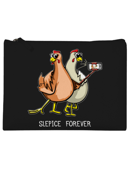 Slepice forever taštička Black