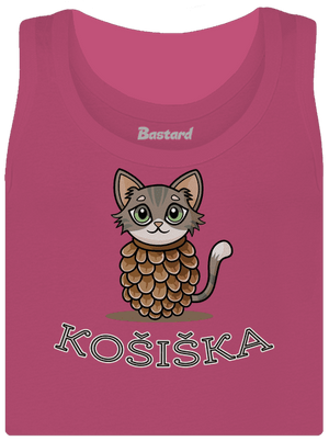 Košiška dámské tílko klasické Magenta