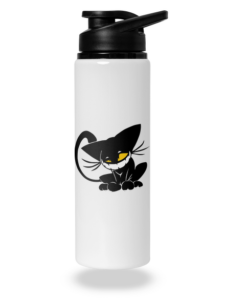 Evil cat lahev na vodu White