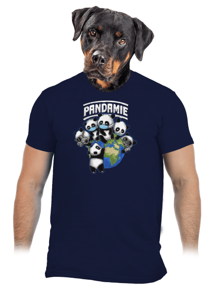 Pandamie pánské tričko Navy