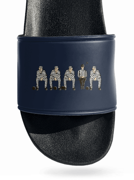 Nevinen pantofle Navy