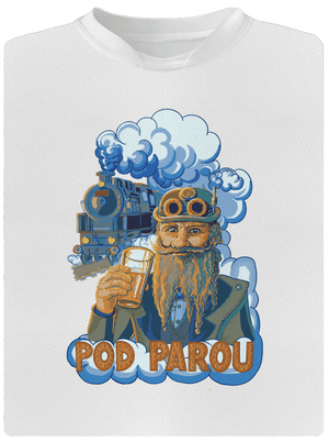 Pod parou dětské sportovní tričko White