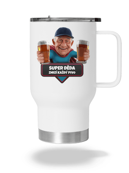 Super děda termohrnek White