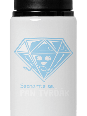 Tvrďák lahev na vodu White