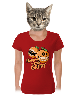 Happy grepy dámské tričko Red Mal