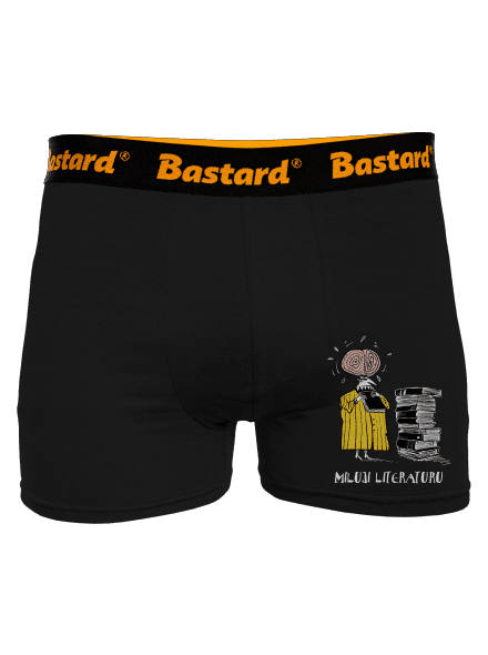Miluji literaturu boxerky Black