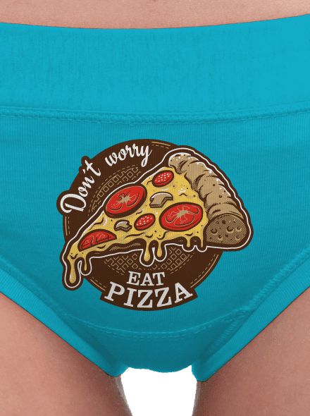 Pizza dámské kalhotky Turquoise