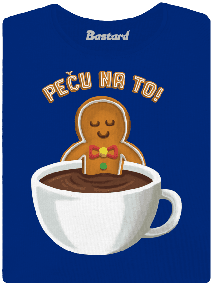 Peču na to! dámské tričko Royal Blue Mal