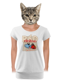 dámské tričko s lemem