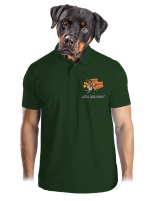 Mám kulatiny pánská polokošile Bottle Green Mal